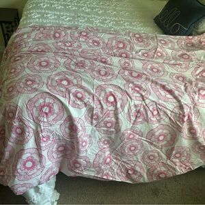 Pottery Barn Floral Twin Duvet Cover